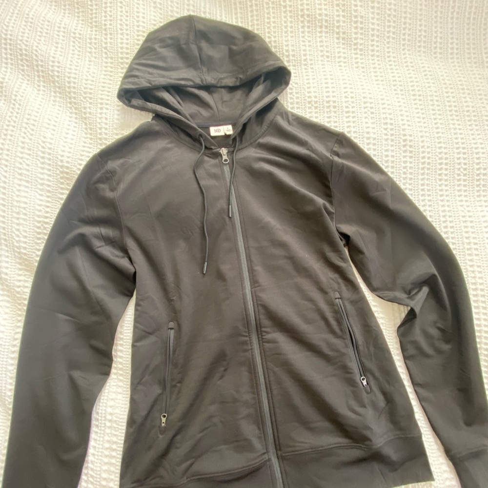 Black Full-Zip Hoodie